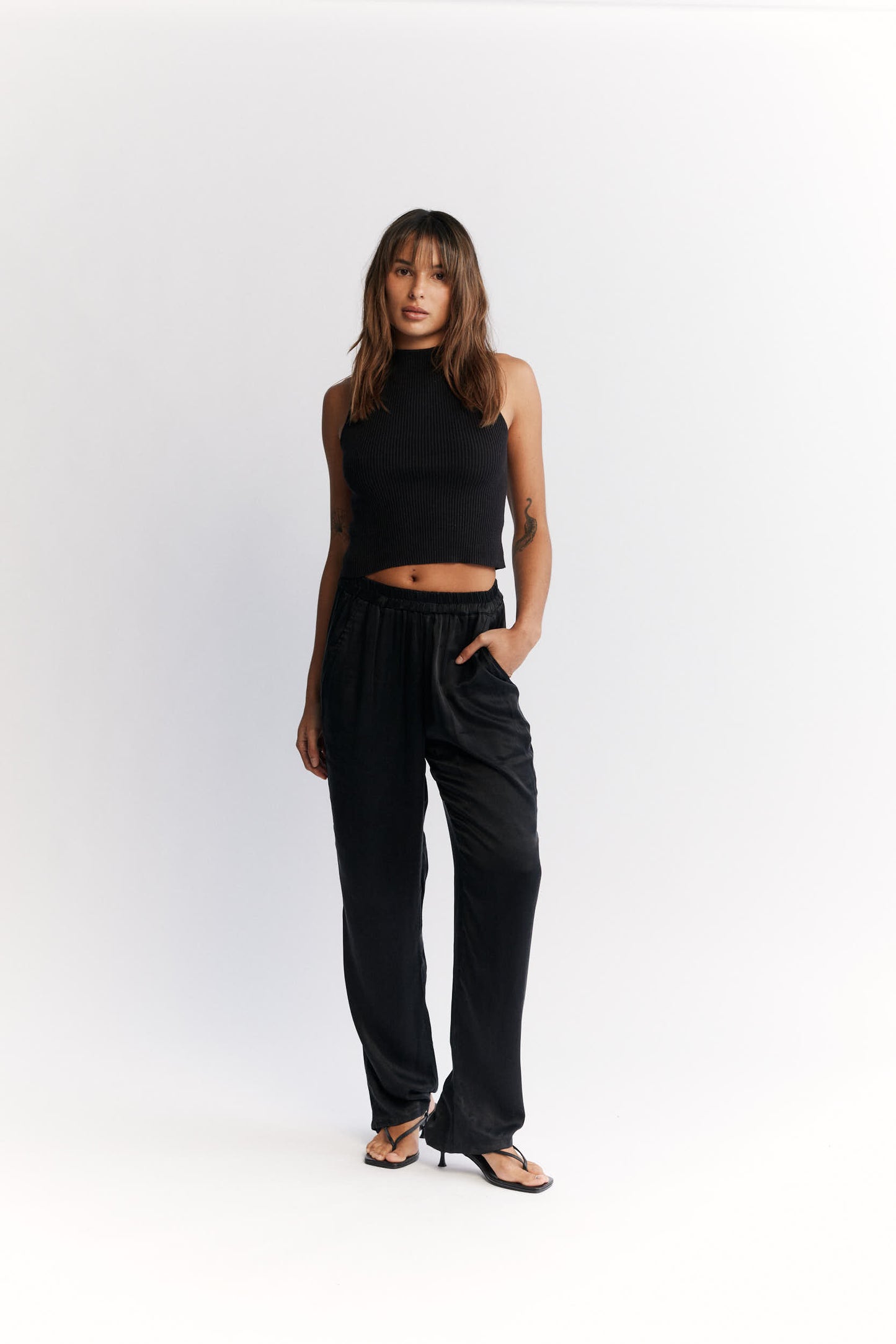 Pippa Cupro Everyday Pant - Final Sale