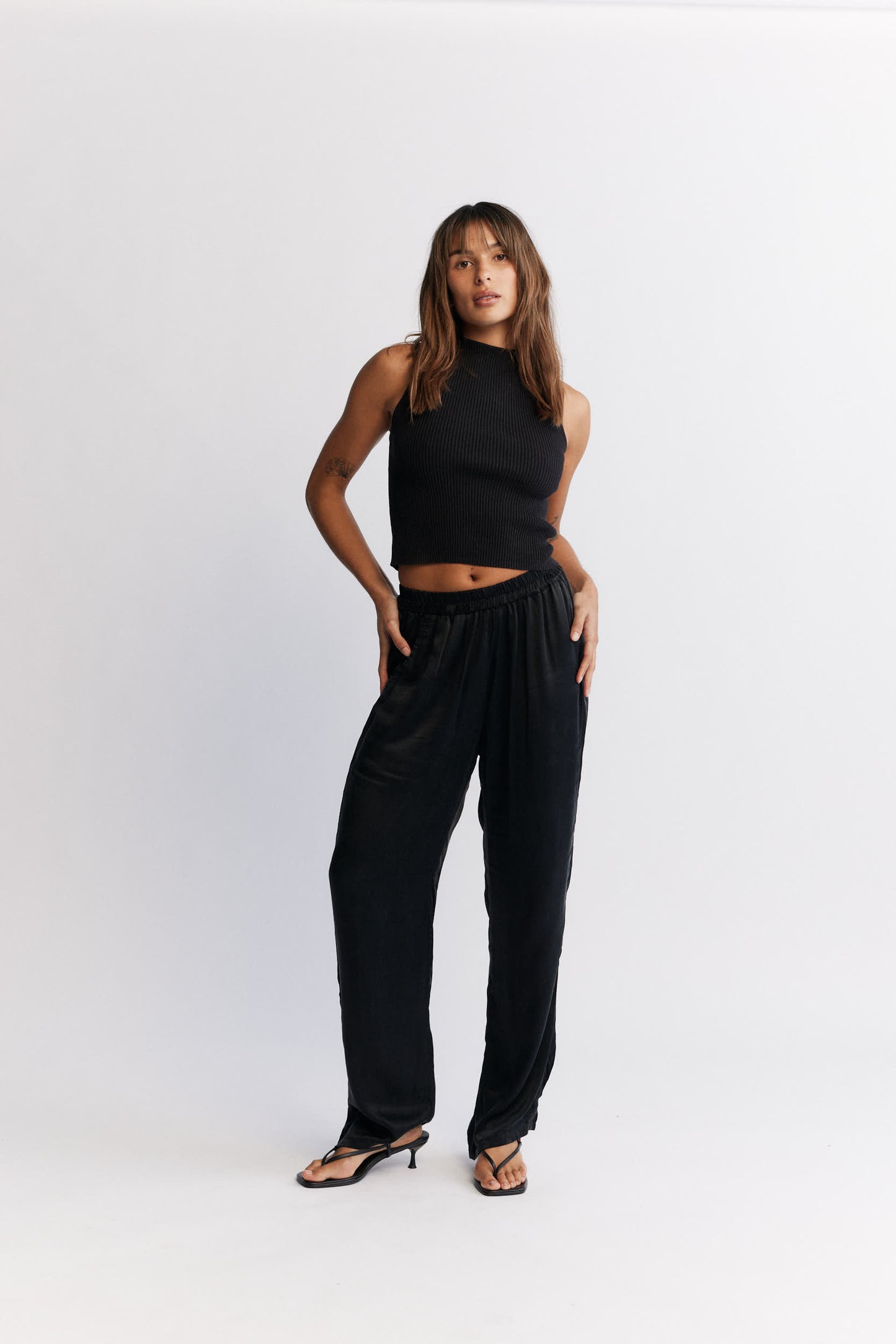 Pippa Cupro Everyday Pant - Final Sale