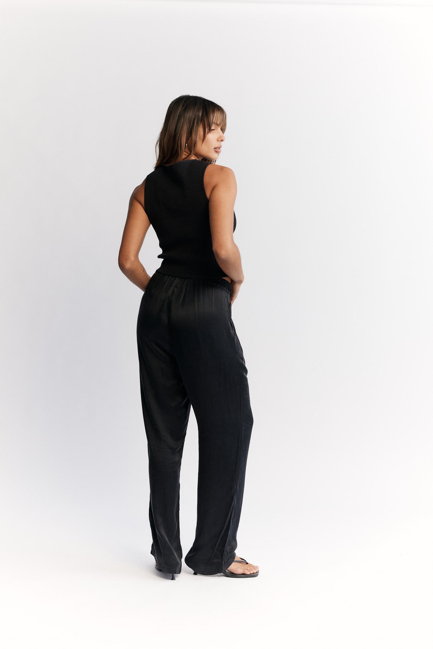 Pippa Cupro Everyday Pant - Final Sale