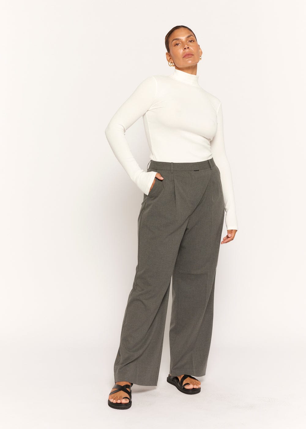 Primi Capri Classic Turtle Neck Top